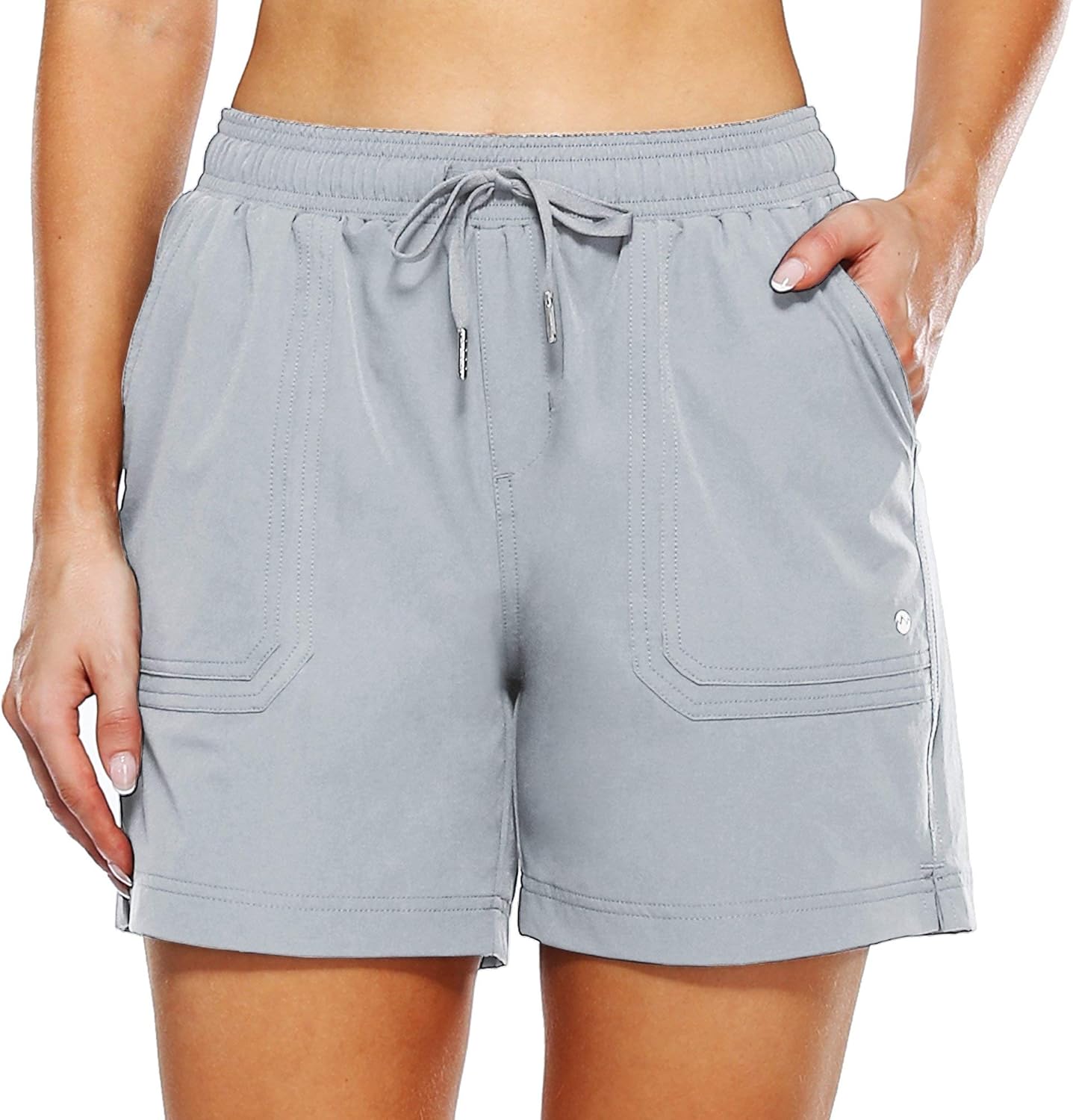 Willit Women's 5" Hiking Shorts Golf Athletic Outdoor Shorts Quick Dry Workout Summer Water Shorts with Pockets : Sports & Outdoors