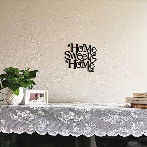 Miniatura 2 de Yamfurvo Esculturas de pared de metal antiguo, decoración de esculturas de pared inspiradoras, escritura inspiradora para pared, arte decorativo sin