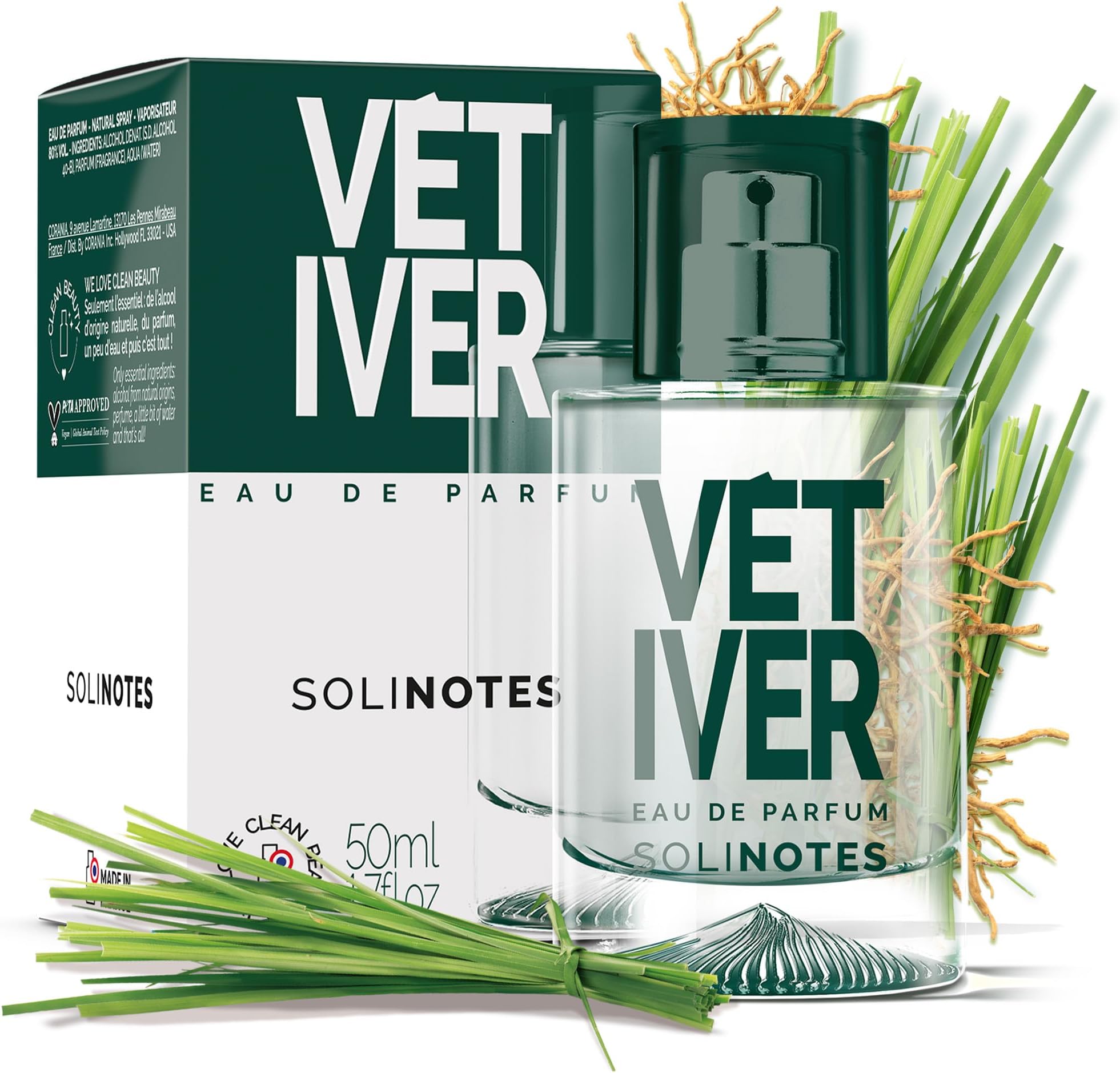 Vetiver Eau de Parfum 50ML