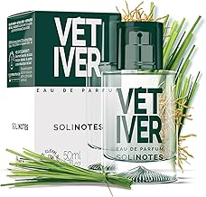 SOLINOTES Vetiver Perfume for Men - Eau De Parfum | Contrasted Adventure and Sensuality - Made in France - Vegan - 50 ml