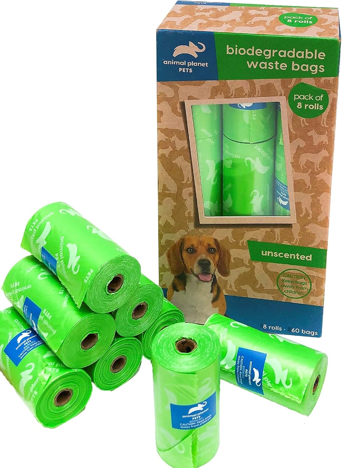 Animal Planet Dog Poop Bag -Eco-Friendly Rated (360 Bags) Biodegradable- Naturally Breaks Down In Environment: Leak Proof Housebreaking…