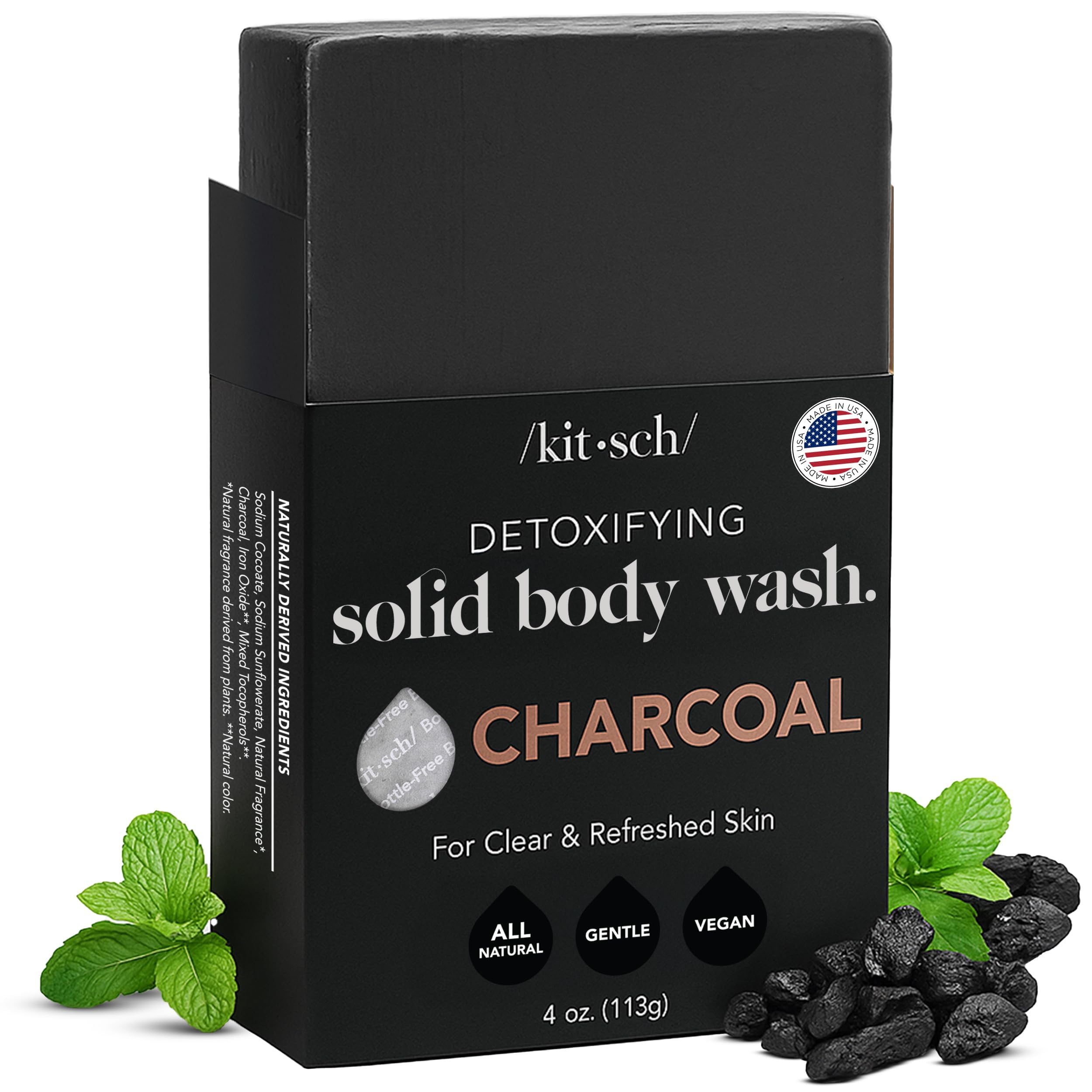 Kitsch Charcoal Soap Bar