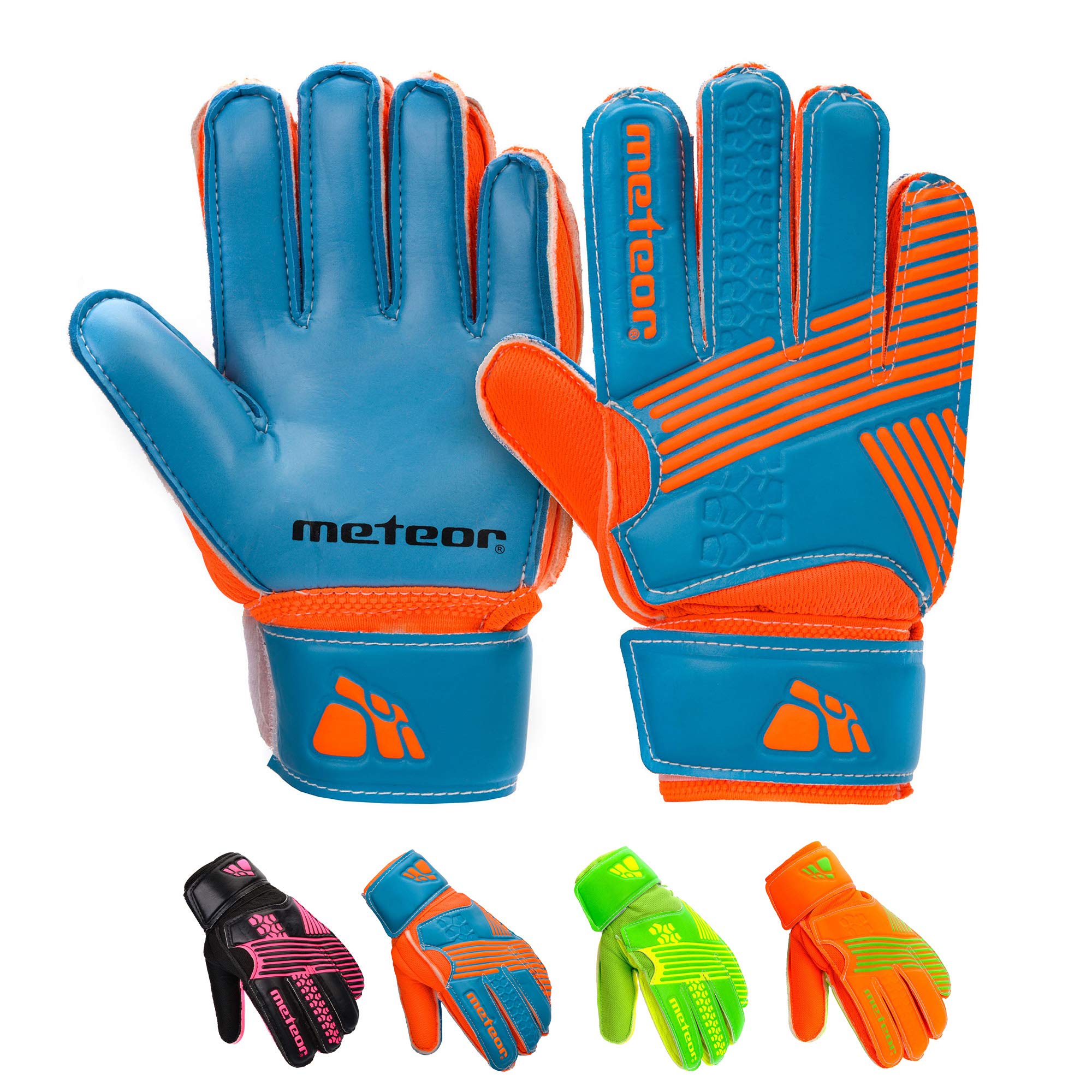 Gants de Gardien de But Meteor pour Jeunes - Protection et Grip Optimal