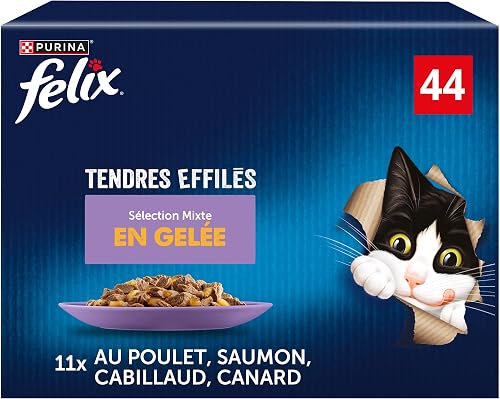 Felix Tendres Tapered in Jelly - Mixed Selection 44 x 85 g - 1
