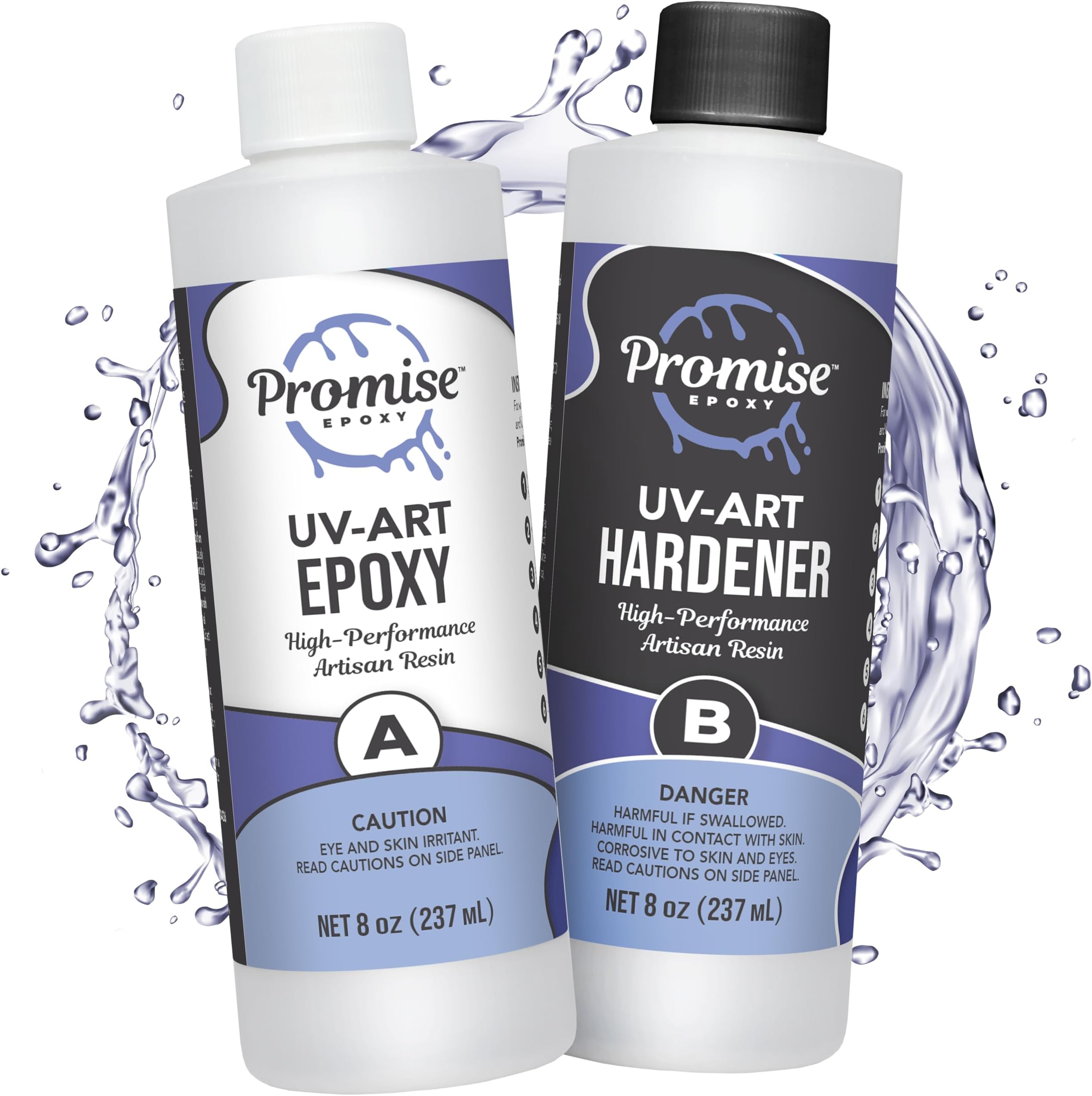 Promise Epoxy UV-Art Epoxy Resin 16 Oz Kit with Superior UV Resistance