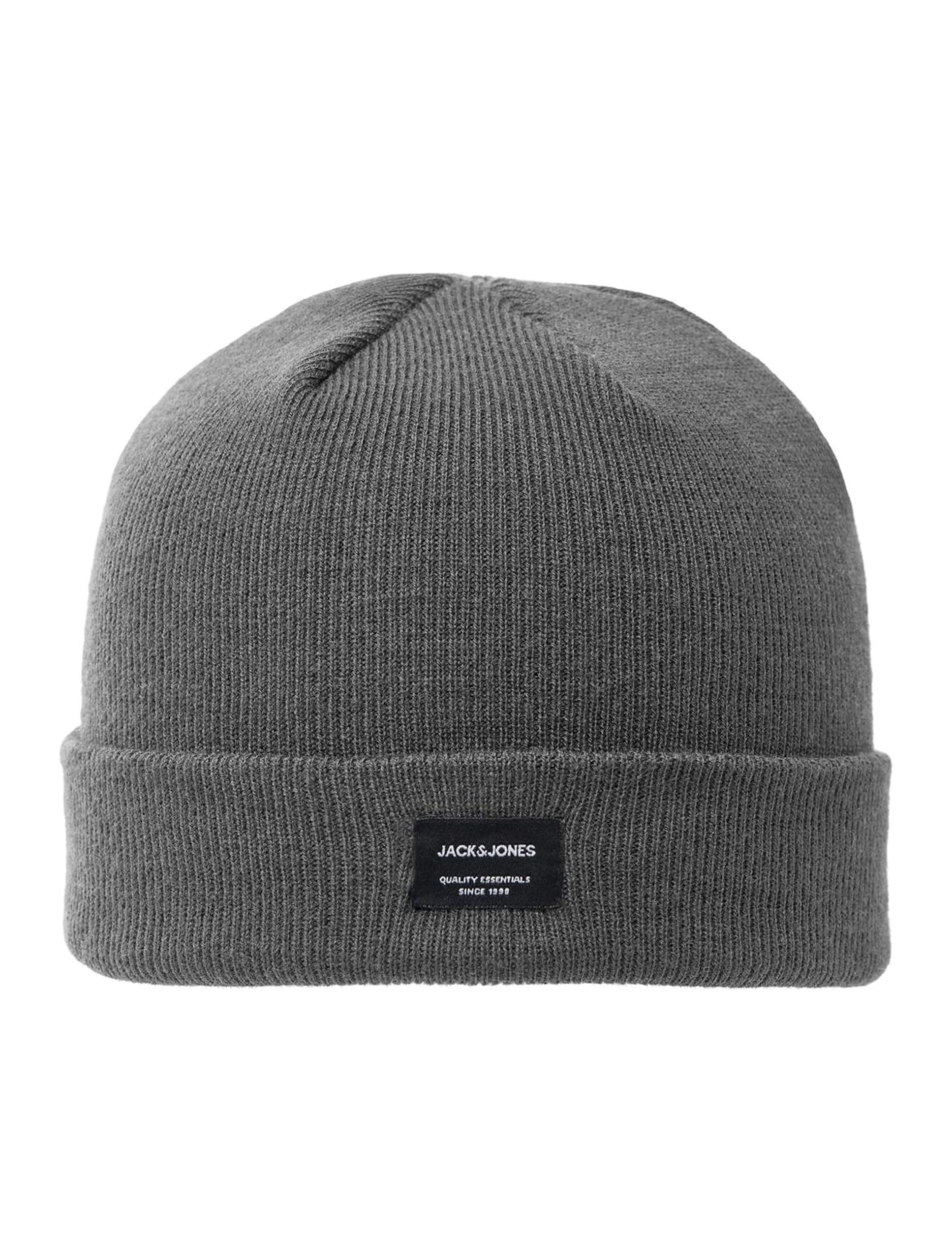 JACK & JONES Women's Jacdna Beanie Sn Jnr, Grey Melange, S-M