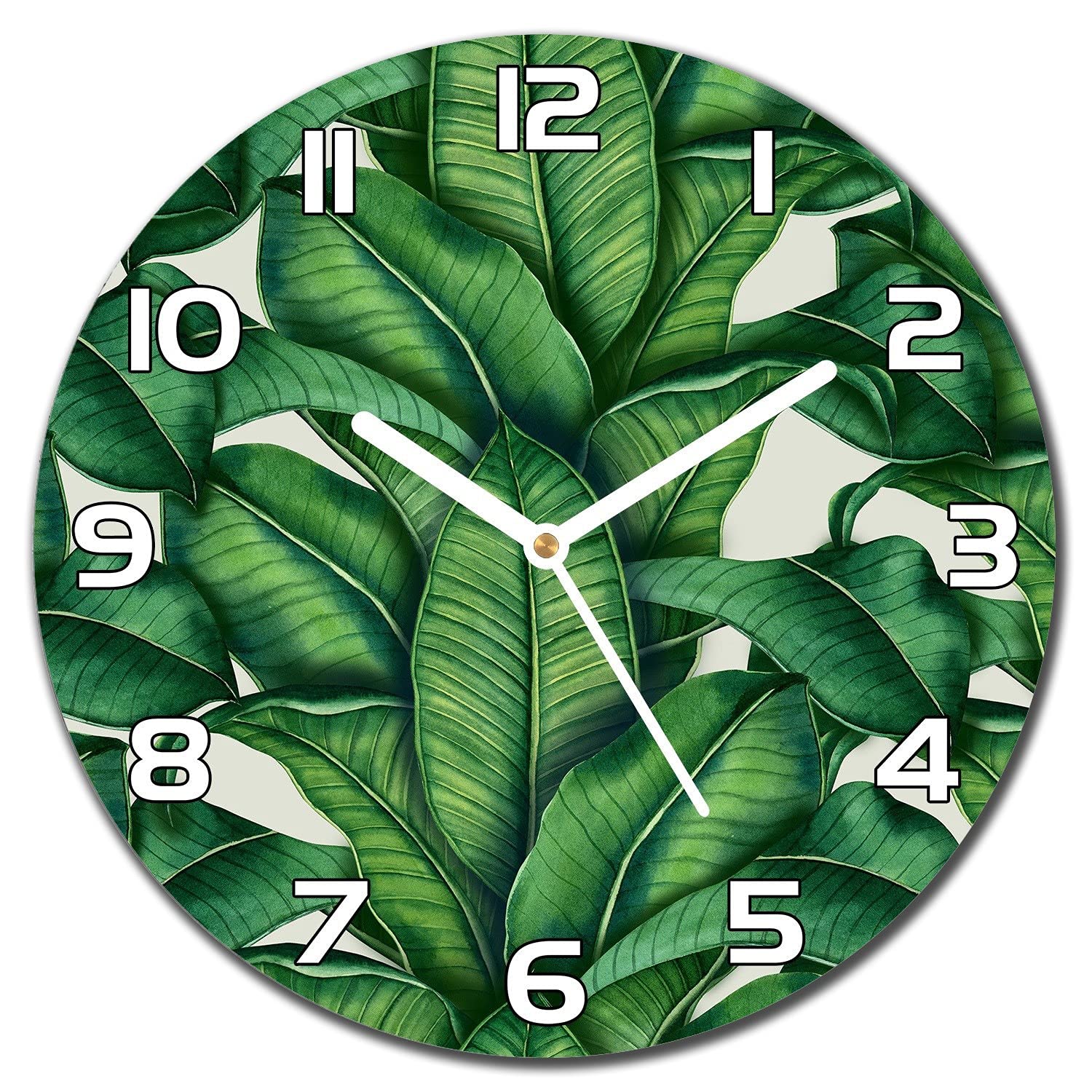 Horloge murale en verre de sécurité Coloray déco haut de gamme
