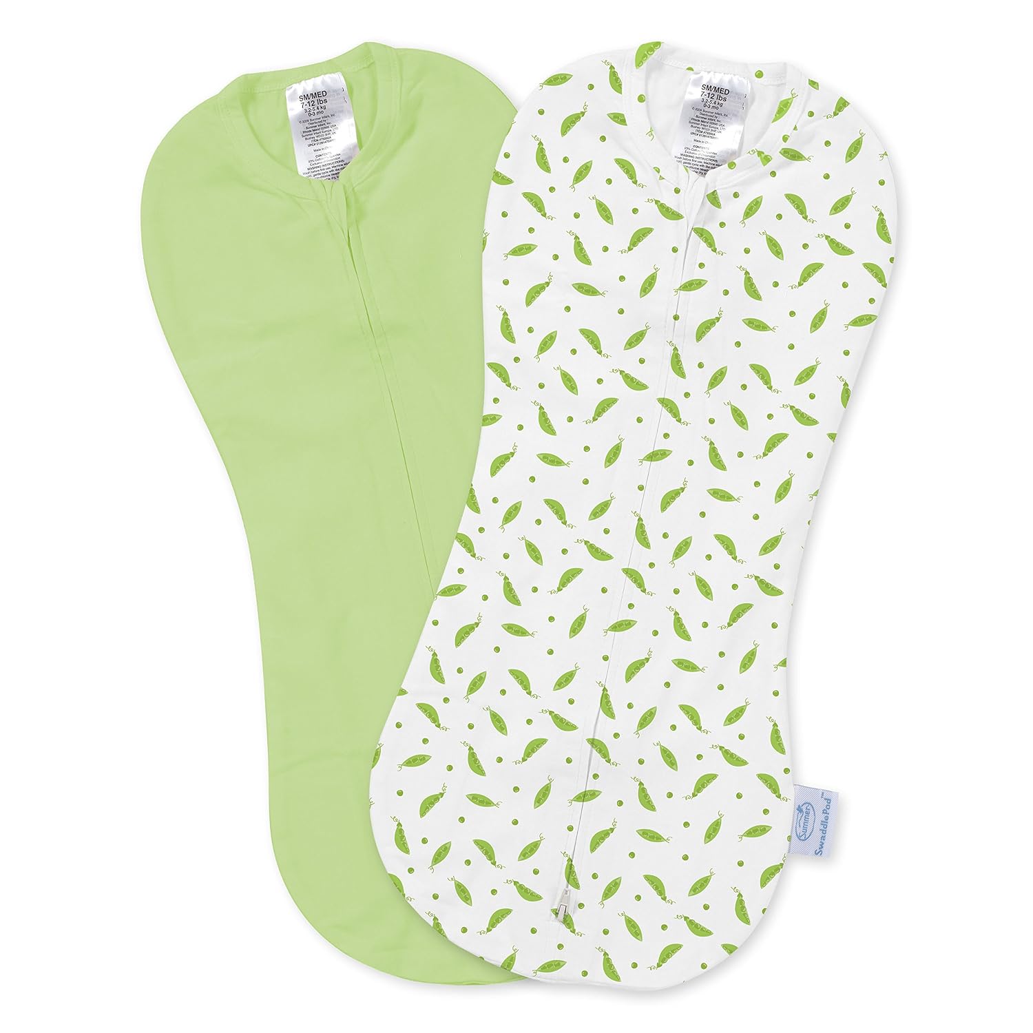 SwaddleMe Pod 2-PK, PeaPods (NB)