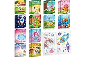 Mini Coloring Books for Kids: Perfect Party Favors for Ages 4-8-12