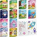 BenLouis Coloring Books Party Favors Bulk Mini Coloring Books for Kids Ages 4-8-12 Small Activity Books For Birthday Party Gifts Goodie Bags Stuffers Classroom Travel Activity（24pcs Classic）