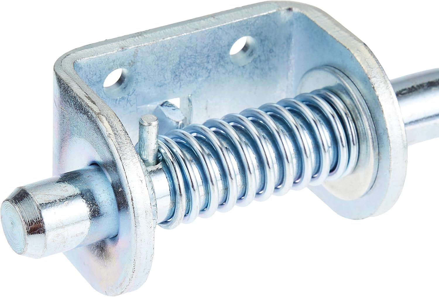 Buyers Products B2596LKB Heavy Duty Spring Latch Assembly W/Keeper, 4 Pack, 3-1/2" Handle, Spring Loaded Latch Pin, Zinc-Plated, Gate Latch, Utility Latch, Trailer Latch, Cage Latch