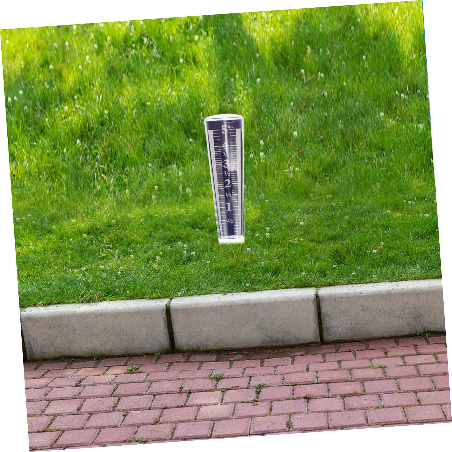 UPKOCH 4 Stück Pfahl-regenmesser Groß Ersatzschlauch Regenmesser Im Freien Messung Garten Regenmesser Meter Messgerät Im Freien Wasserdicht Werkzeug Transparent Gartenbedarf P.s Blue