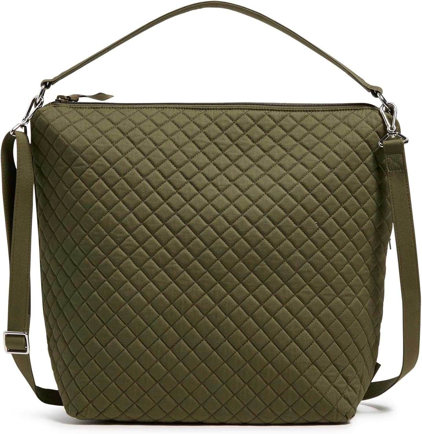 Vera Bradley Women's Cotton Oversized Hobo Shoulder Bag