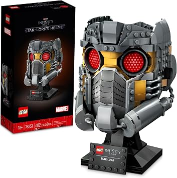 LEGO Marvel Star Lord Helmet Set 76251 Collection Model Kit Adult Building Home Decor Creative Activity Gift Idea