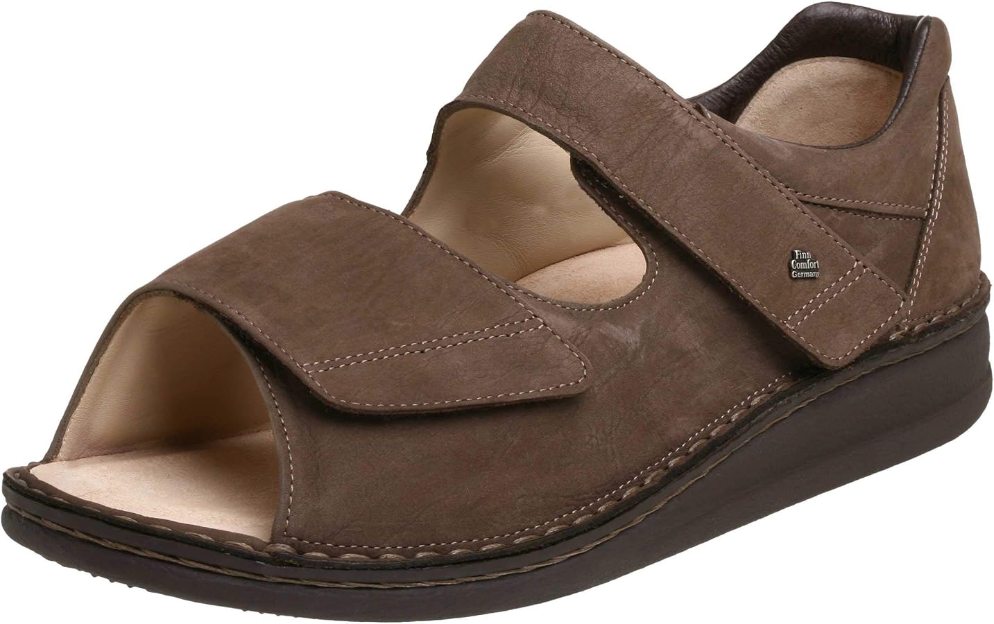 Amazon.com | Finn Comfort Women's Prevention Line Nubuck Sandal