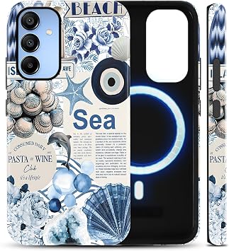 Sea Coastal Collage Phone Case Samsung Galaxy A15 5G 6.5  Magsafe             TPU PC