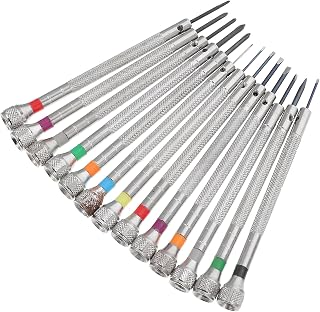 13pcs Mini Screwdriver Set for Watch Movement and Glasses