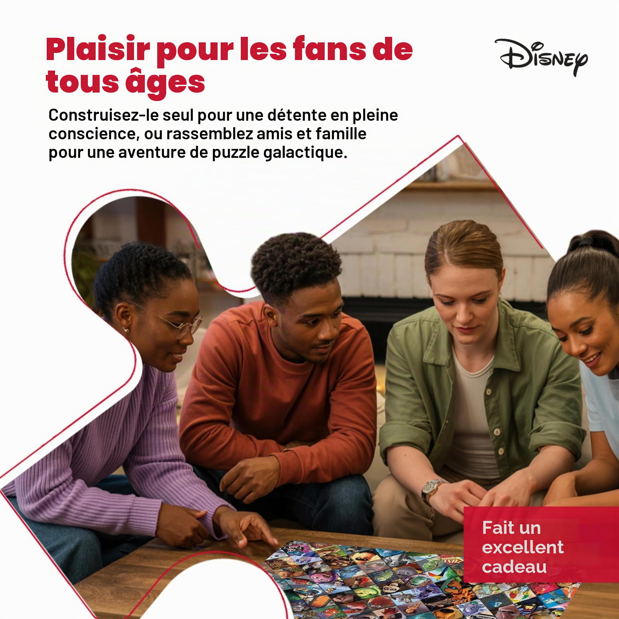 Ceaco Puzzle Disney Pixar Clips 2000 pièces Nouveau 3502-4
