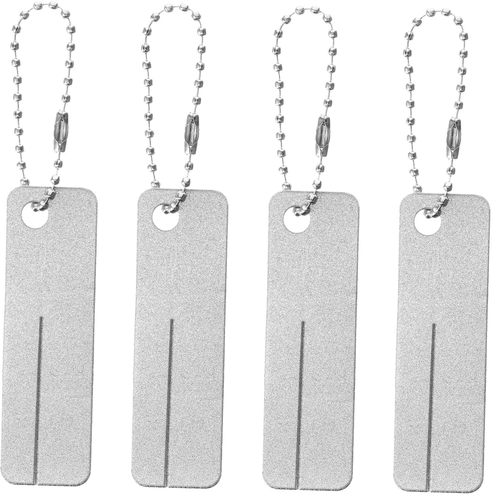 Sosoport 20 Pièces aiguiseur lime à hameçon fine outil de meulage de pêche Affûteur de hameçons de pêcheur outils accessoire d'hameçon de pêche fichier de meulage d'hameçon Métal