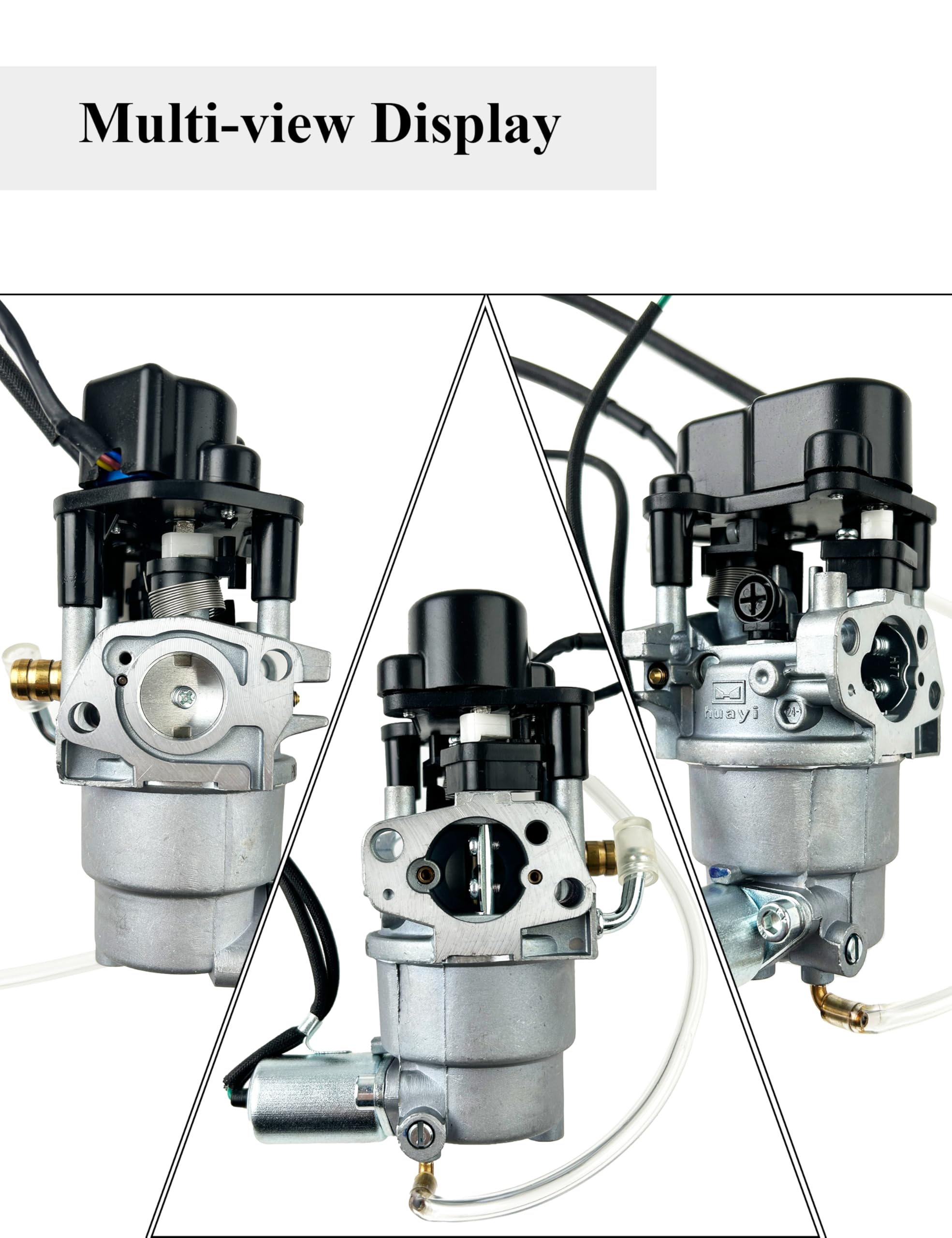 YAMAKATO Huayi - Carburador OEM para Westinghouse IGen4500DF 4500 W, doble inversor de combustible, generador portátil, 224 cc, piezas de motor de repuesto