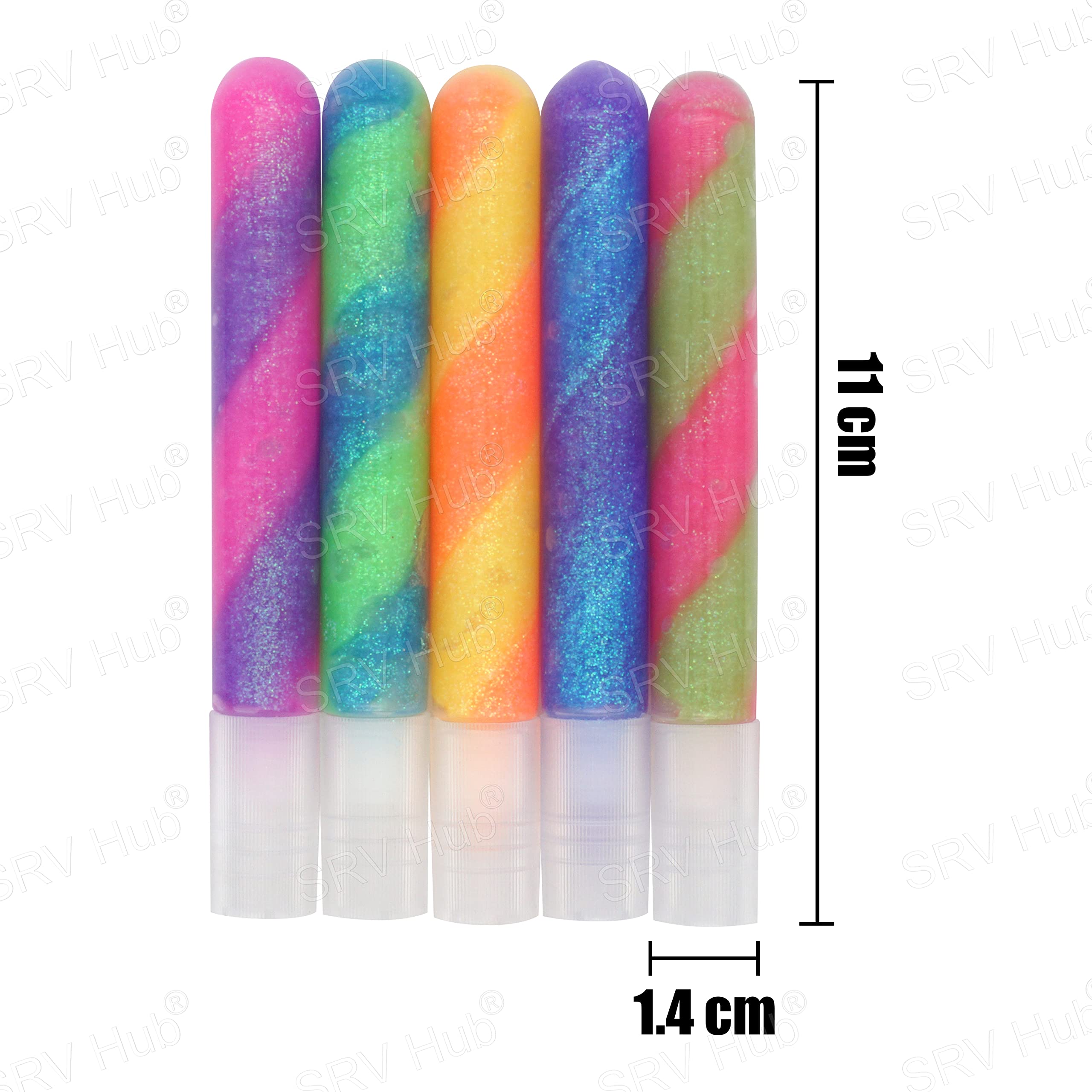 15 penne con colla glitterata per bambini, atossiche e lavabili, per arti e mestieri, creazione di biglietti, slime, progetti fai da te, forniture artigianali per bambini dai 3 anni in su