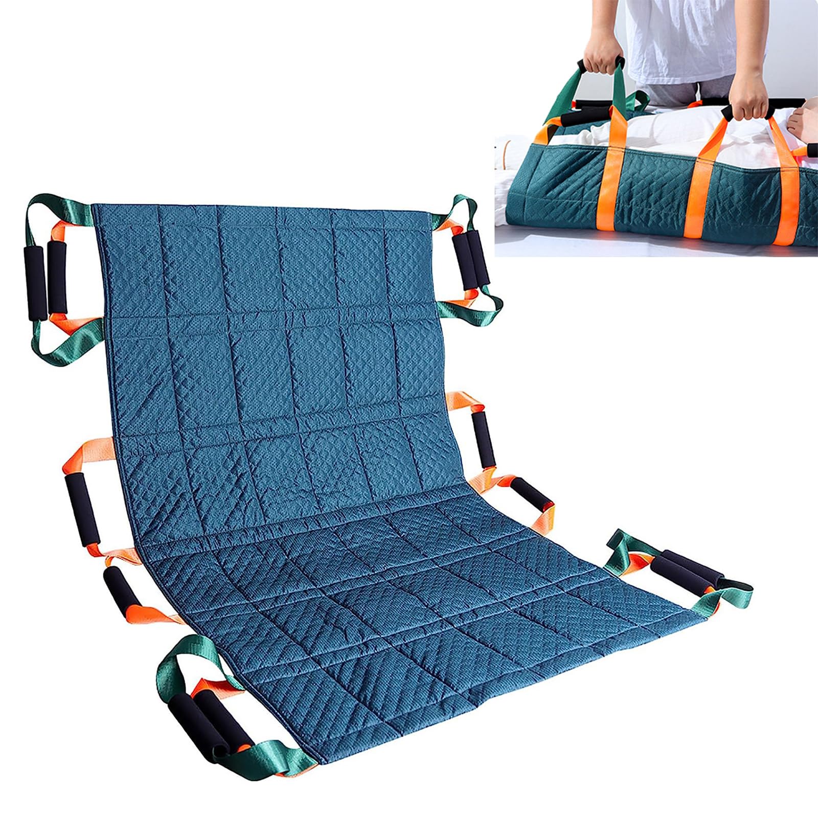 Cuscino Di Posizionamento Per Letto Di Trasferimento, Cuscino Di Posizionamento Per Letto Di Trasferimento 46'' X 27'', Capacità Di Carico Di 115 Kg E Tessuto Morbido E Resistente, Per Pazienti