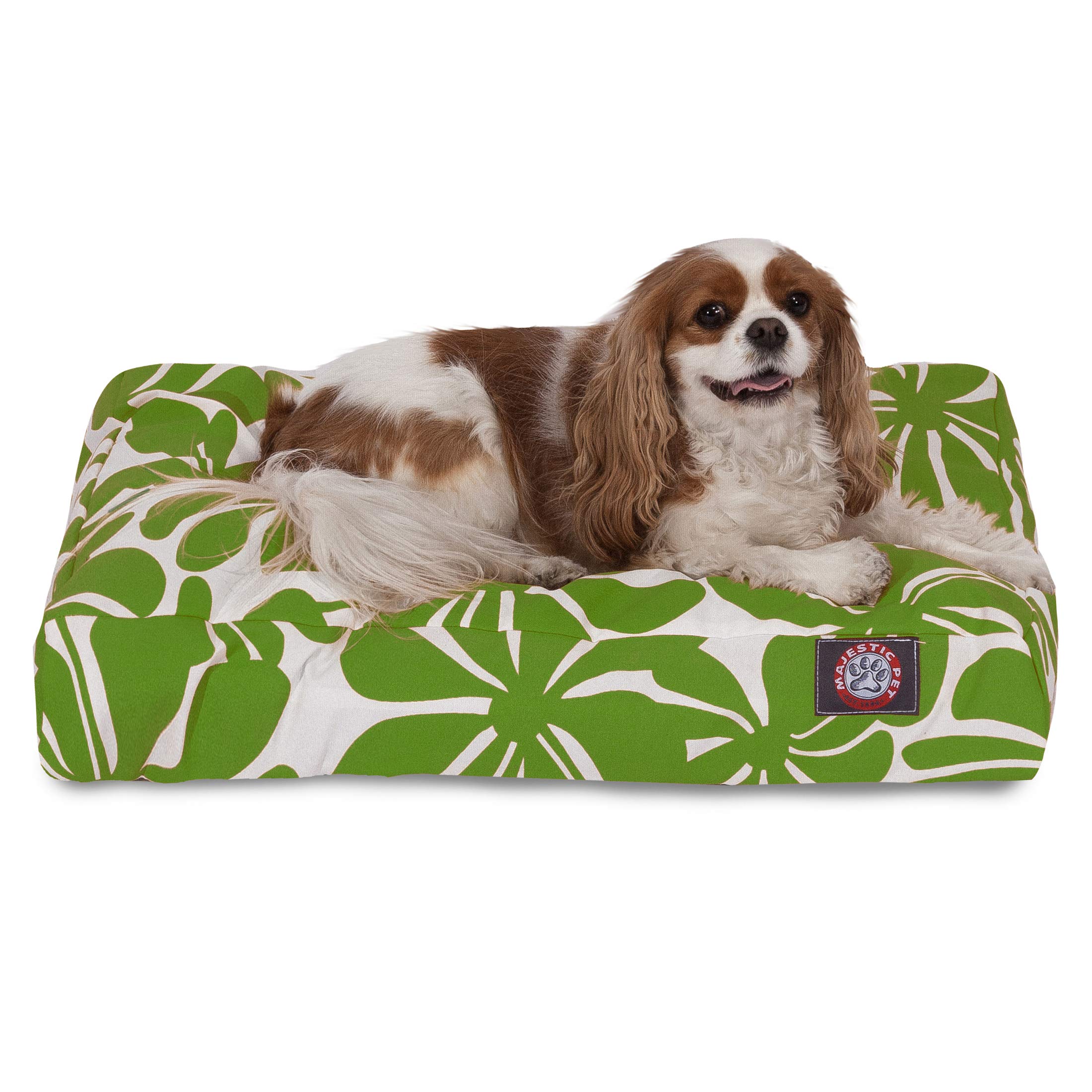 Salvia plantación Interior al Aire Libre Rectangular pequeño Mascota Perro Cama con Funda Lavable de Majestic Mascota Productos