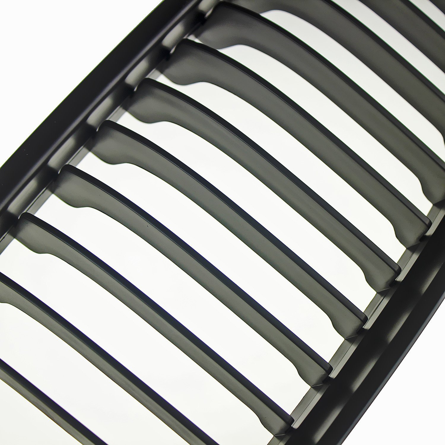 Paire de calandres avant sport noires mates pour E90 E91 LCI 325i 328i 335i 4D 2009–2011