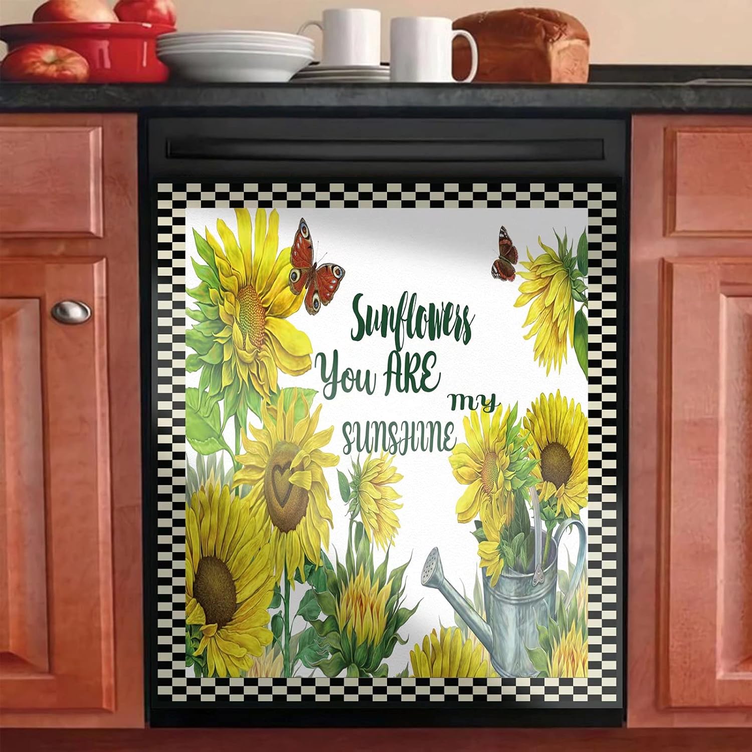 Beimmortal You are My Sunshine Sunflower Dishwasher