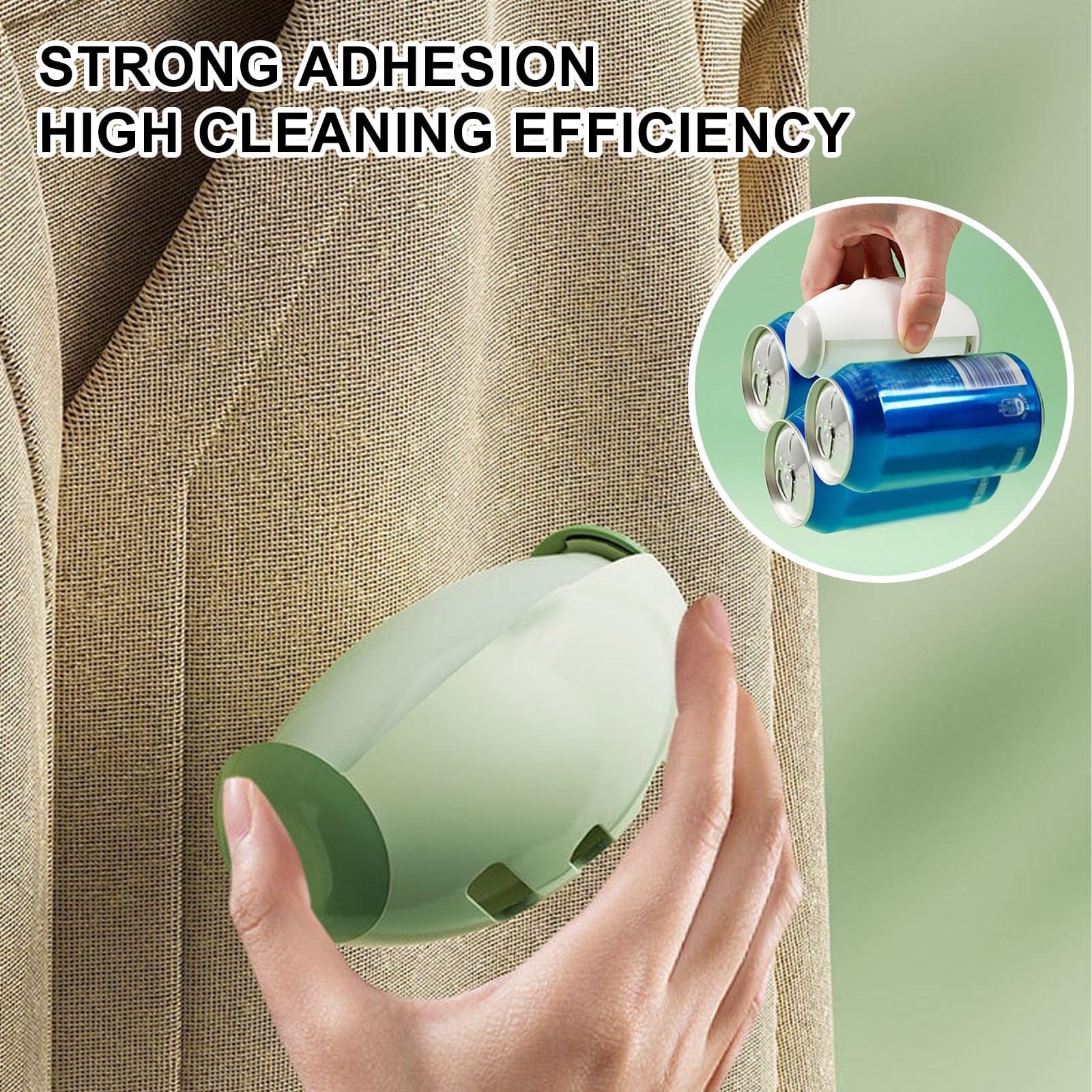 Palla Appiccicosa Per Pelucchi Riutilizzabile - Rimuove Peli Da Vestiti E Divani - Foto 5