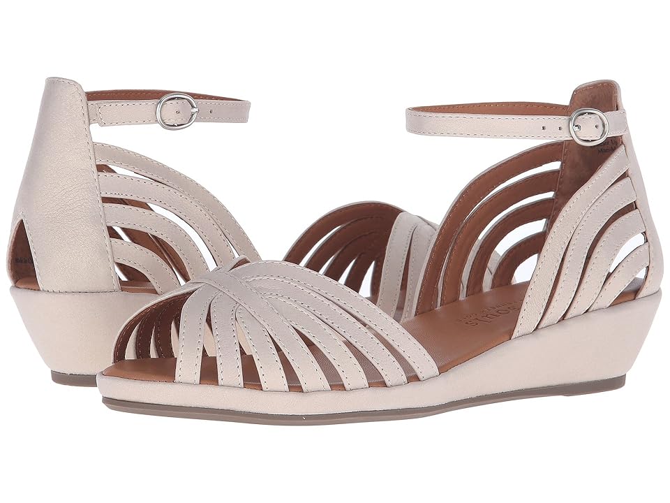 

Gentle Souls by Kenneth Cole Leah (Sand Leather) Women's Dress Sandals, Beige