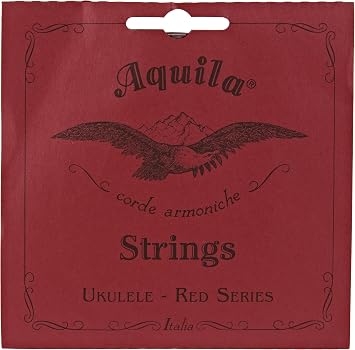 Aquila Red Series AQ-88 Tenor Ukulele Strings - Low G - 1 Set of 4