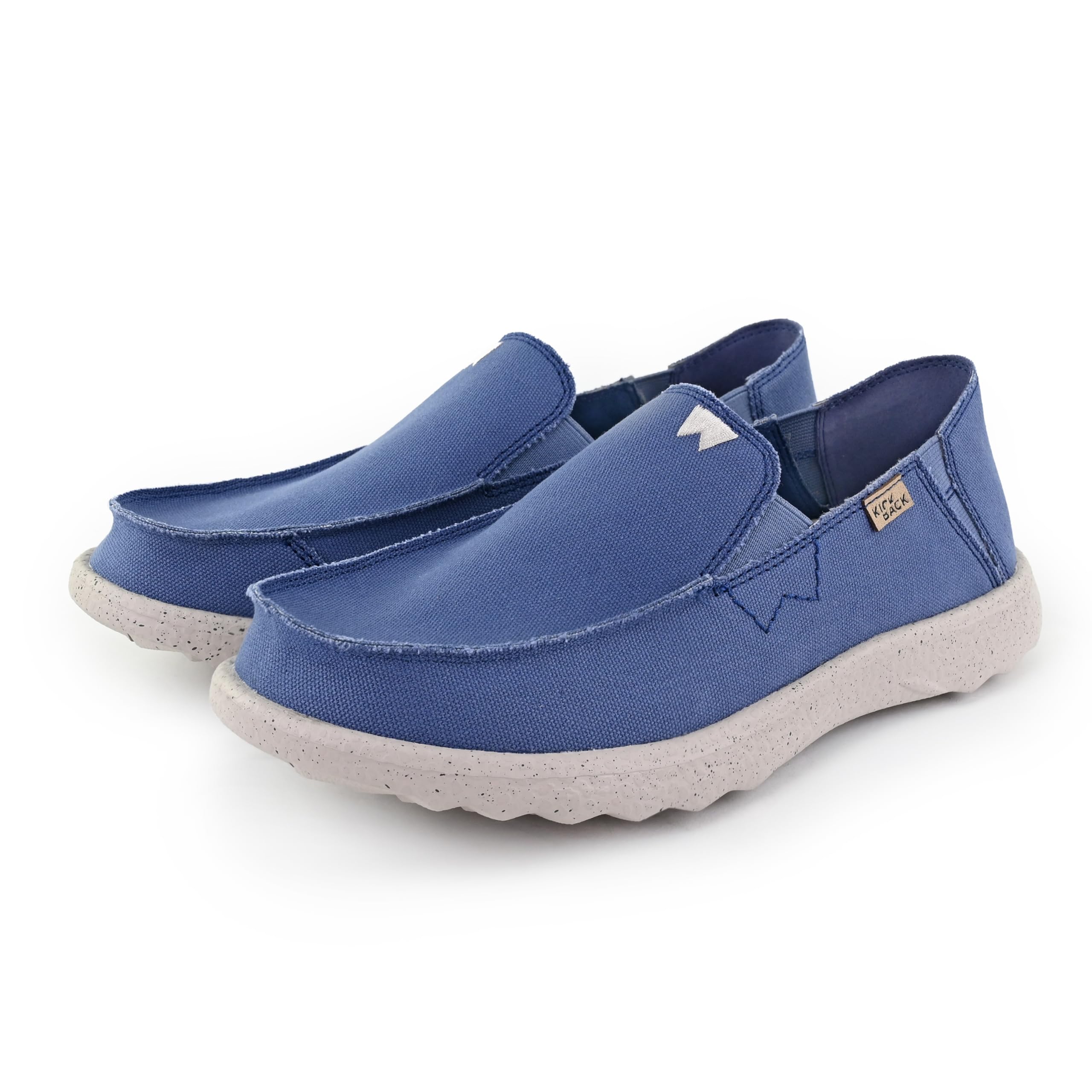 Kickback Couch 2.0 Mocassins Slip‑on en Toile pour Homme – Chaussures Décontractées pour l’Été, la Plage et Les Voyages avec Semelle Antidérapante et Confort Toute la Journée