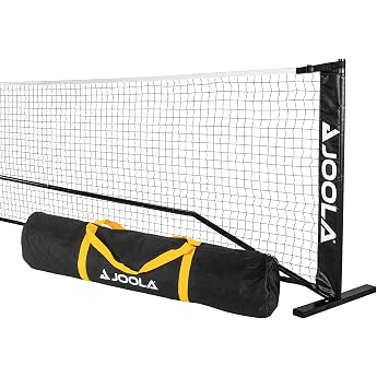 JOOLA Elemental Pickleball Net - Regulation Height 36" Post & 34" Center, USAPA Recommended Length 22 - Steel Frame & Durable Net, Portable Pickleball Net with Carry Bag for Quick and Easy Assembly