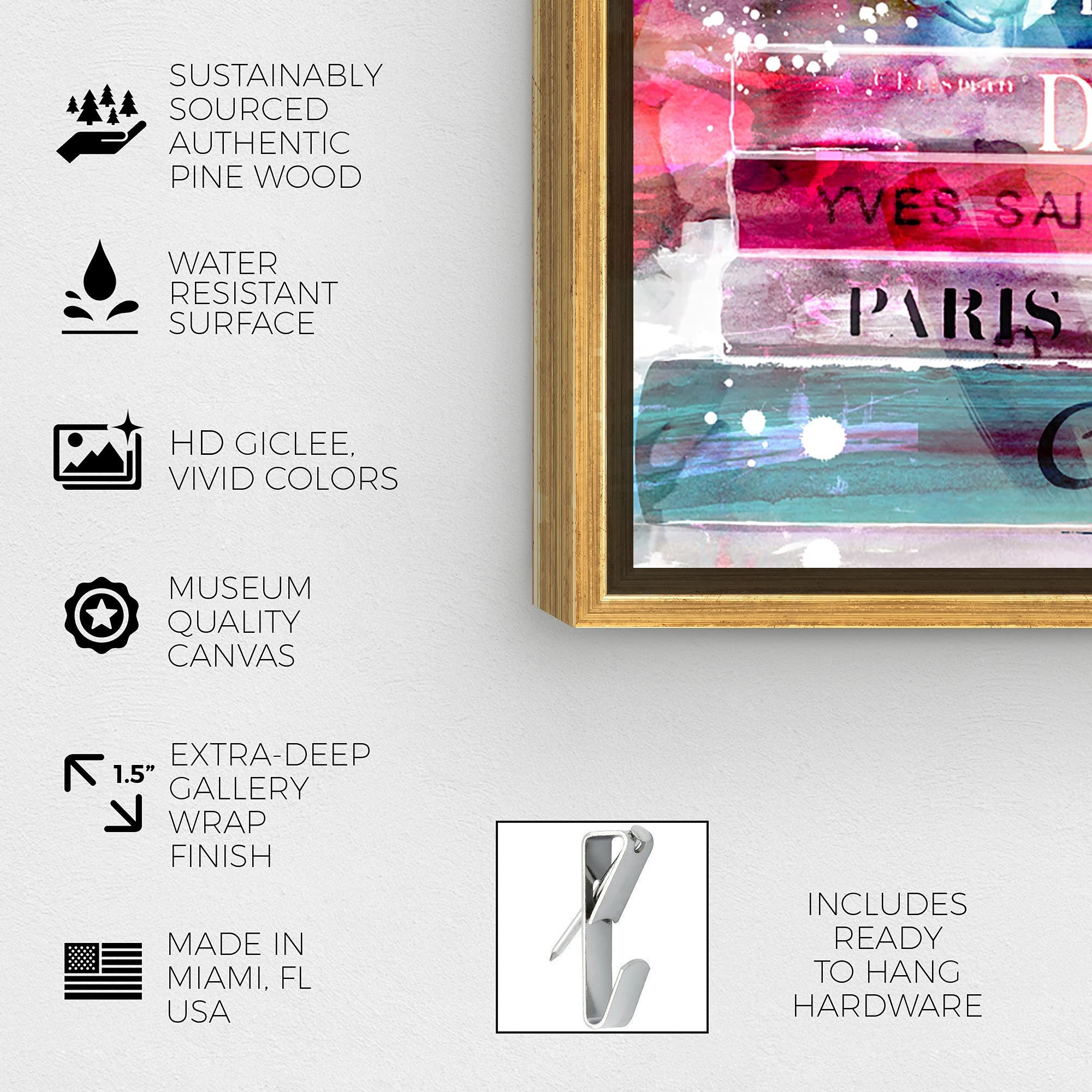 Amazon｜The Oliver Gal Artist Co. ファッションと華やかなウォール