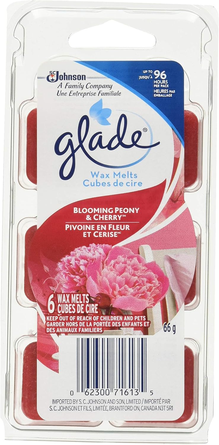 Glade Wax Melts Air Freshener and Odor Eliminator, Scented Essential