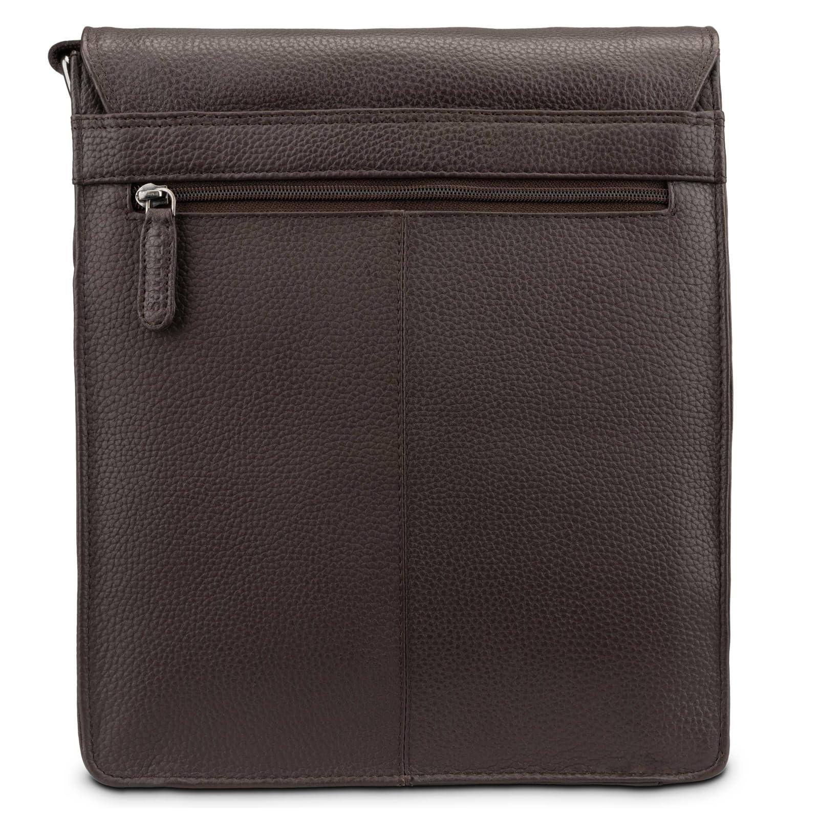 LEABAGS London Umhängetasche Herren Leder – Herrentasche zum Umhängen Echtes Leder 32x26x8 cm Kleine Schultertasche Vintage
