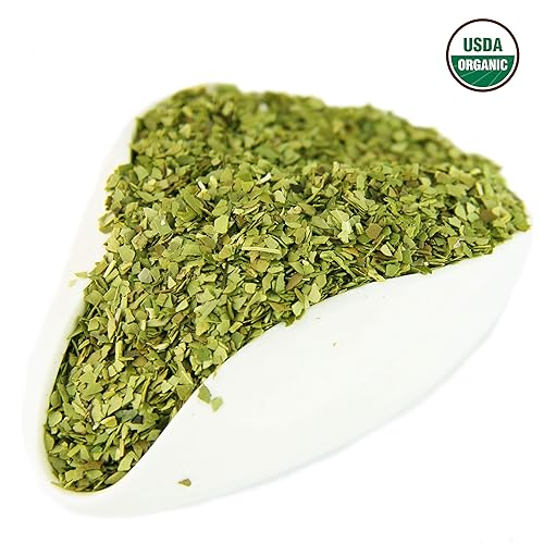 Miniatura 2 de Yerba Mate Tea 1LB (16Oz) HI-CAFEÍNA 100% CERTIFICADA Orgánica SUPER-GREEN Yerba Mate | Sin polvo | Fresco - Nunca envejecido (Ilex Paraguariensis)