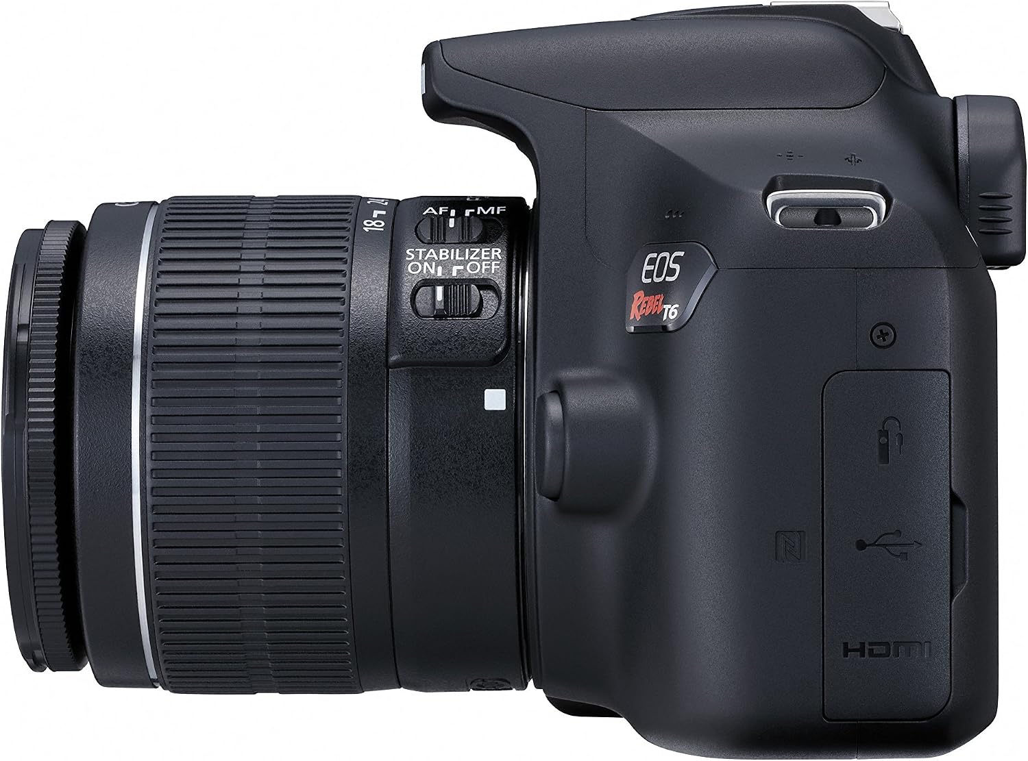 Discount 80% Canon EOS T6 SLR Camera w/EF-S 18-55mm F/3.5-5.6 III Zoom Lens+Canon EF-S 75-300 Lens+ Case+ Full Tripod+ 32gb+ More + TopKnotch Deals Cloth (International Model) Bundle
