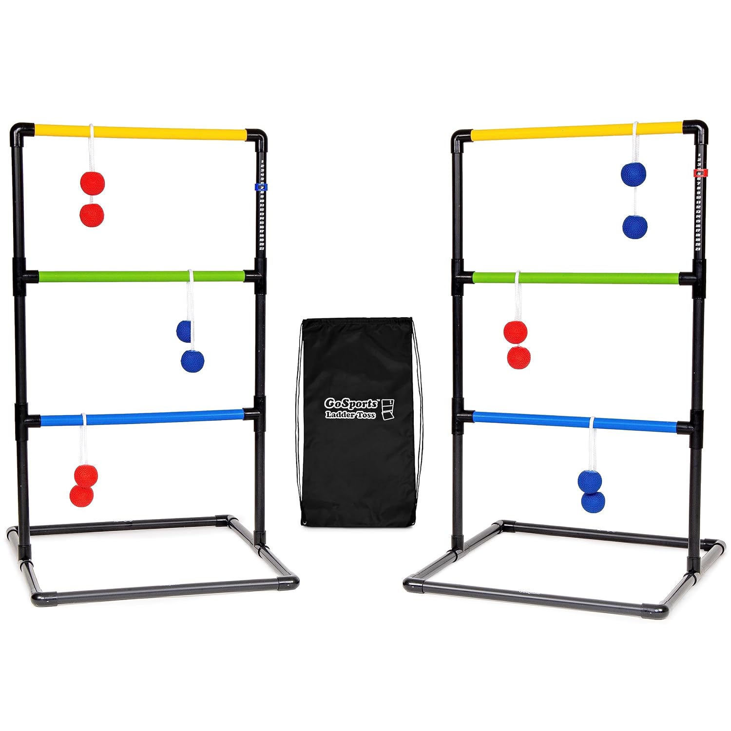 GoSports Indoor / Outdoor Ladder Toss Game Set (Includes 6 Rubber Bolos