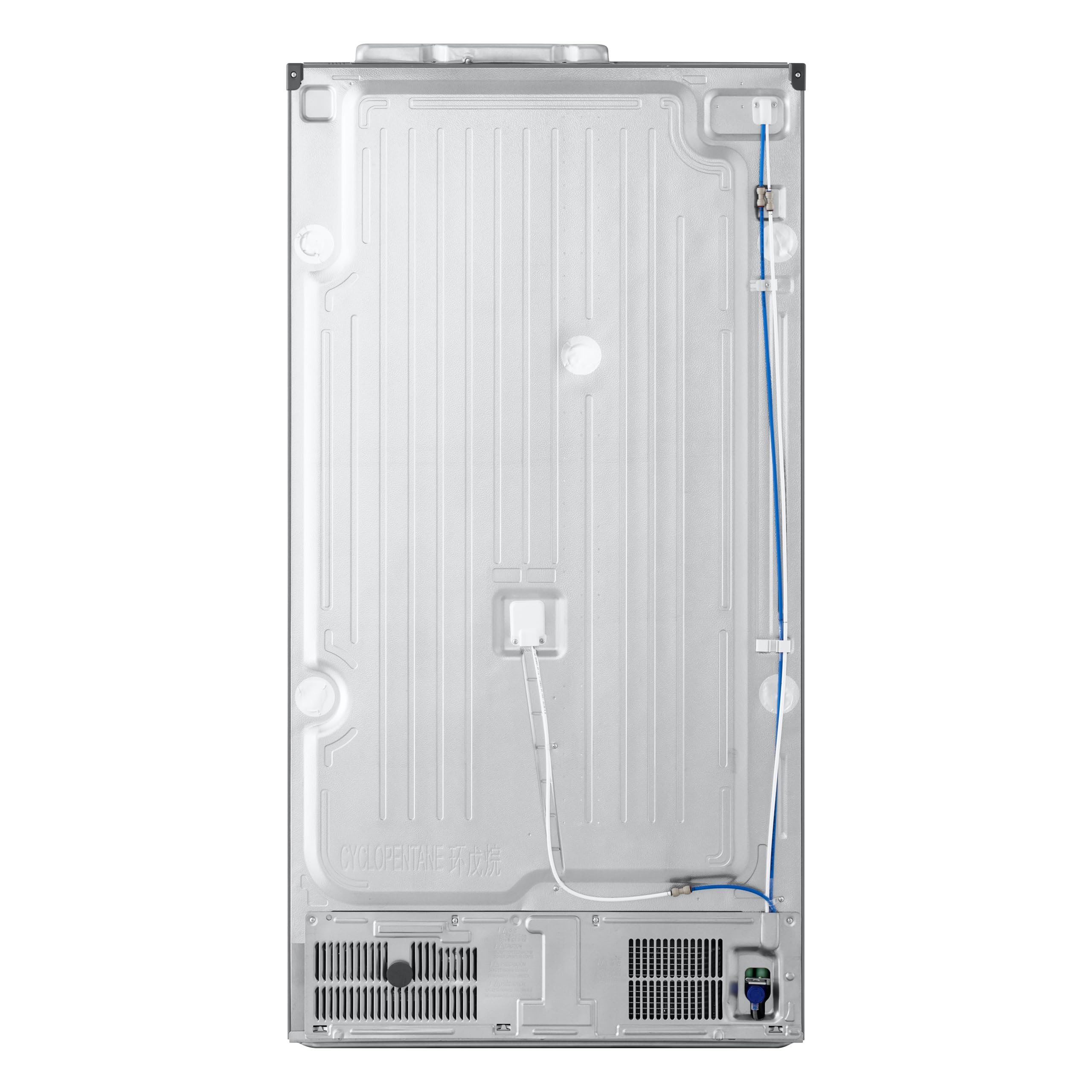 LG GSJC41PYPE - Frigorifero Side by Side, serie 400, Instaview Door-In-Door, senza presa d'acqua, Classificazione E, 641 L, Inox Anti impronte