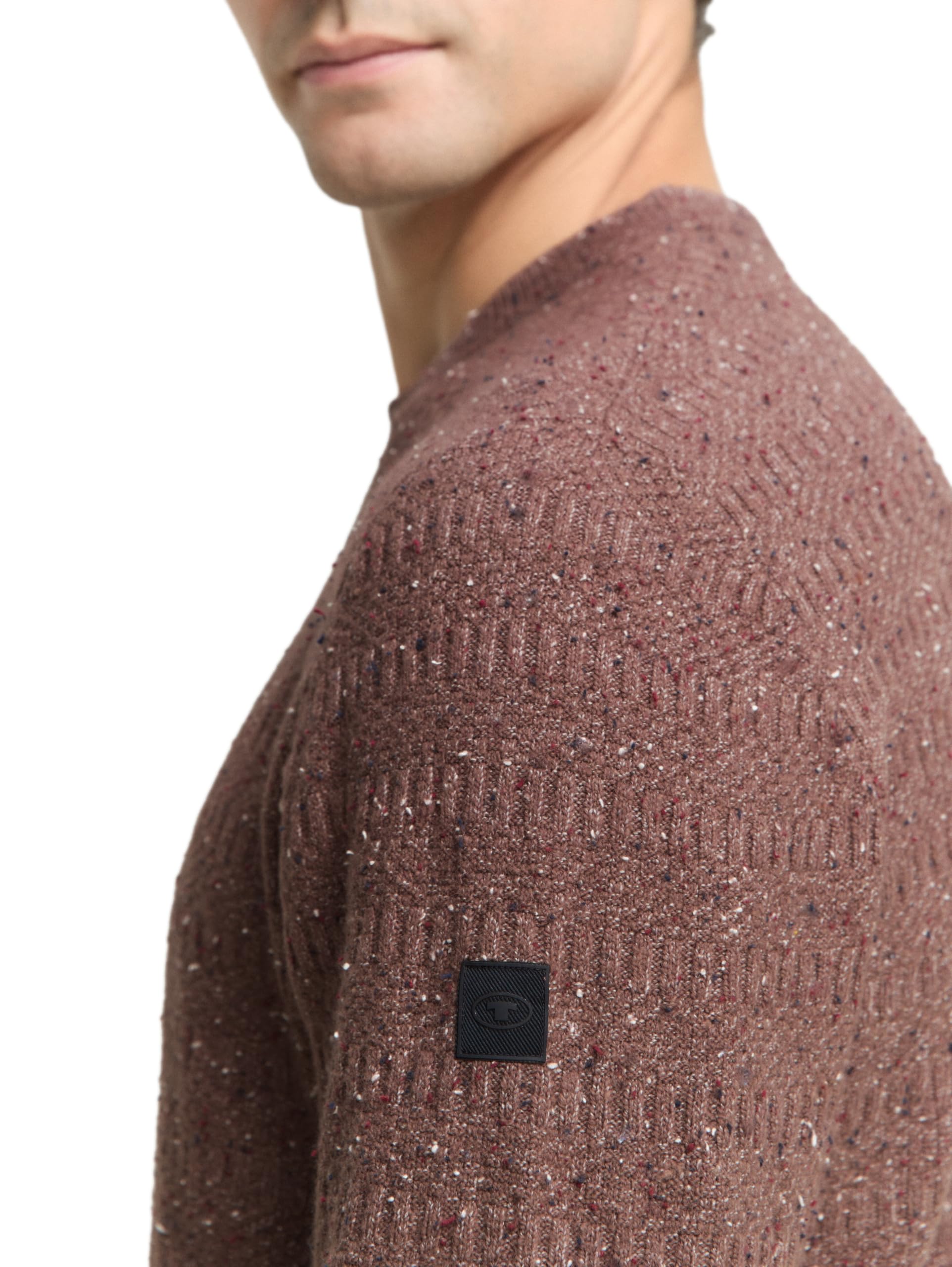 TOM TAILOR Herren 1048774 Strickpullover mit Rundhalsausschnitt