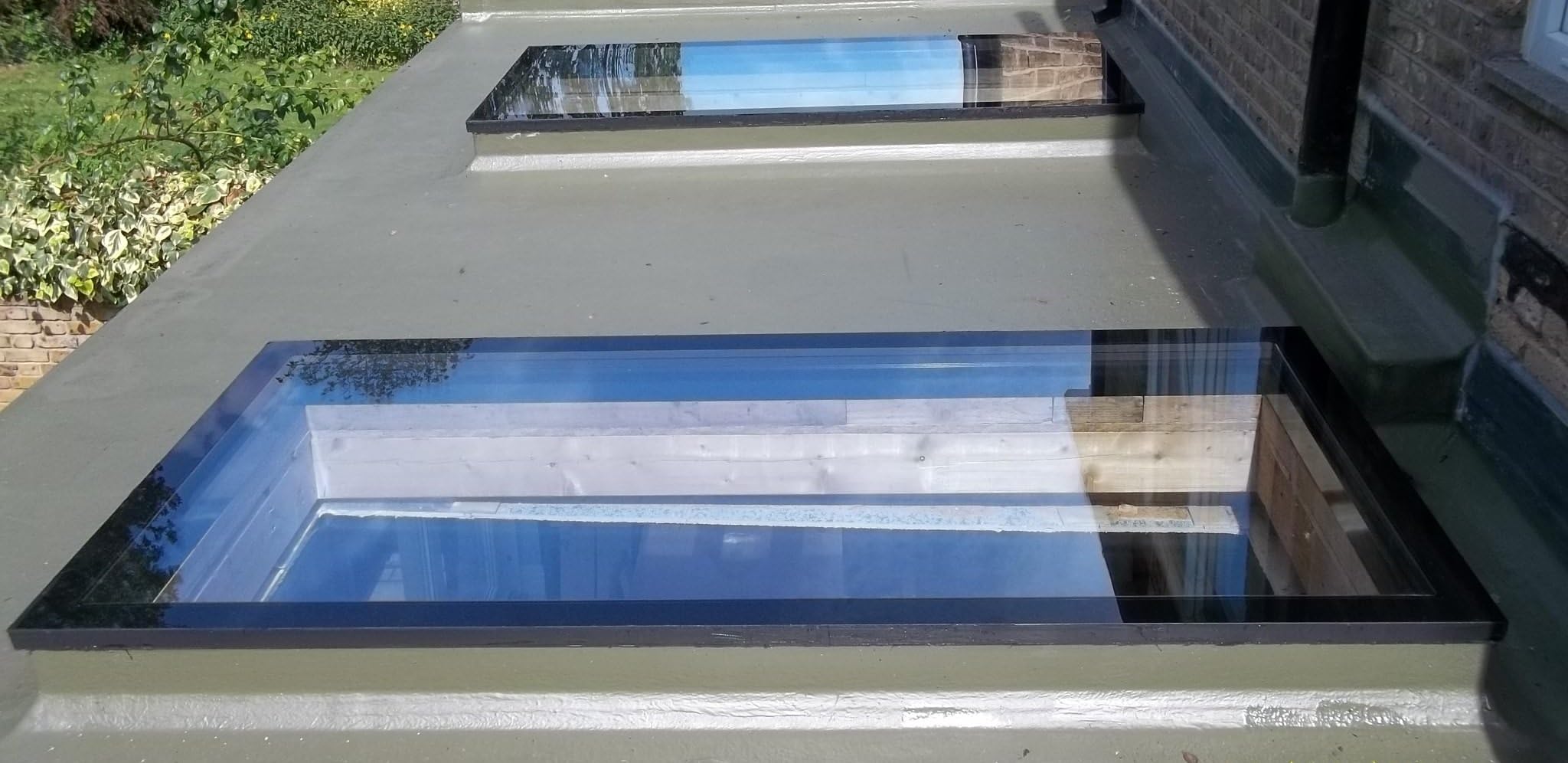 Skylight Flat Roof 800mm x 1800mm Double Glazed Rooflight
