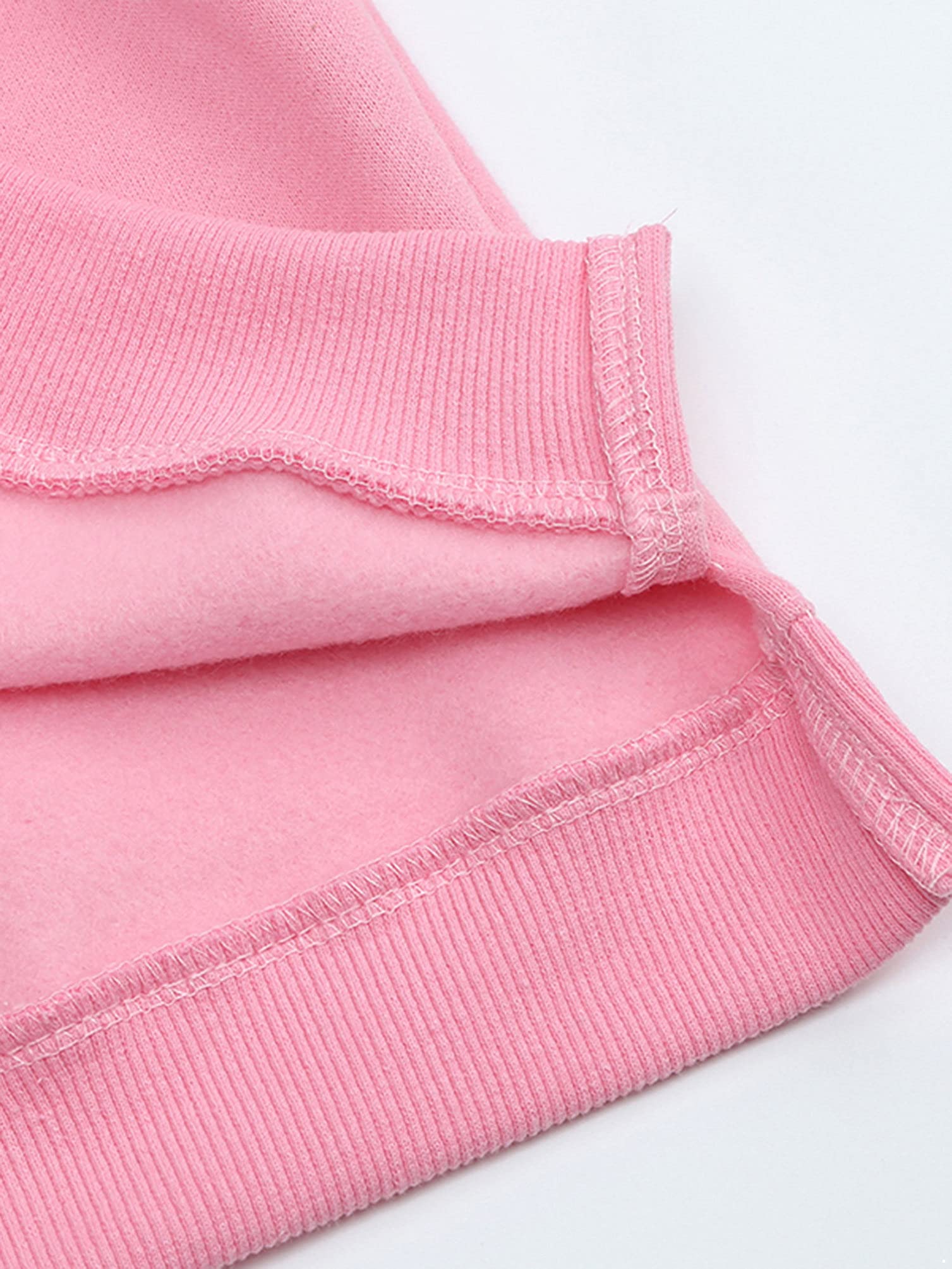 inhzoy Kinder Baby Jungen Mädchen Hoodie Sweatshirts Warme Kapuzenpullover Mit/Ohne Fleece Frühling Herbst Winter Tops