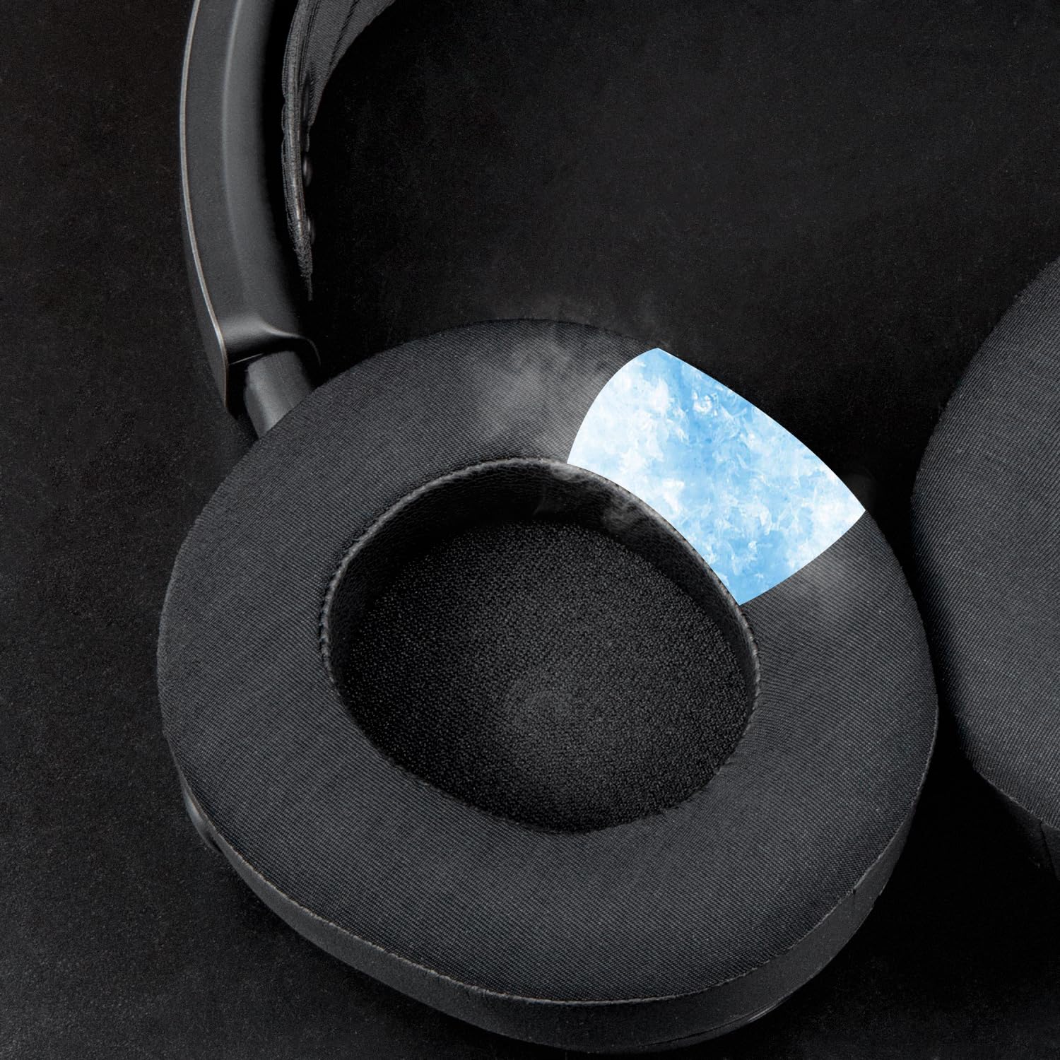 SOULWIT Wymienne nauszniki z chłodzącym żelem do Steelseries Arctis Nova Pro Wireless/Arctis Nova Elite słuchawek, nauszniki z pianką izolującą hałas o dużej gęstości, zwiększona grubość