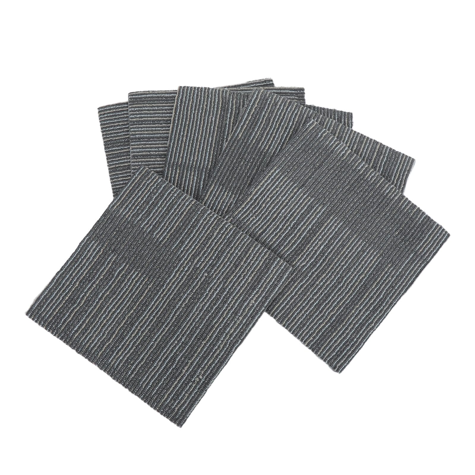 Dalles de moquette autocollantes résistantes aux taches pour école 6pcs