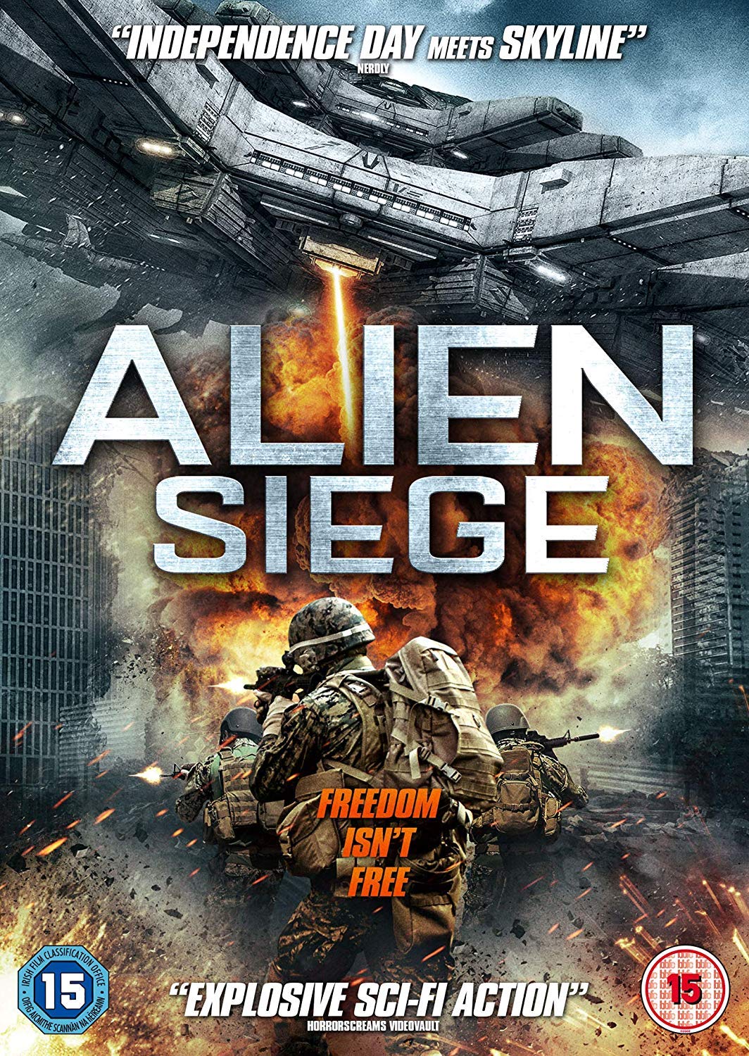Alien Siege DVD (2018) New FREE SHIPPING