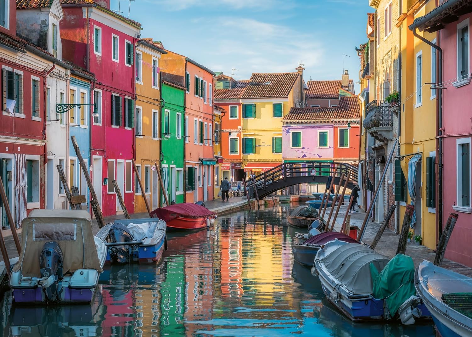 Ravensburger - Puzzle 1000 Pezzi Burano, Italia | Puzzle Per Adulti E Bambini Con Una Misura Di 70x50 Cm | Regalo Per Adulti E Bambini Da 14 Anni E Più