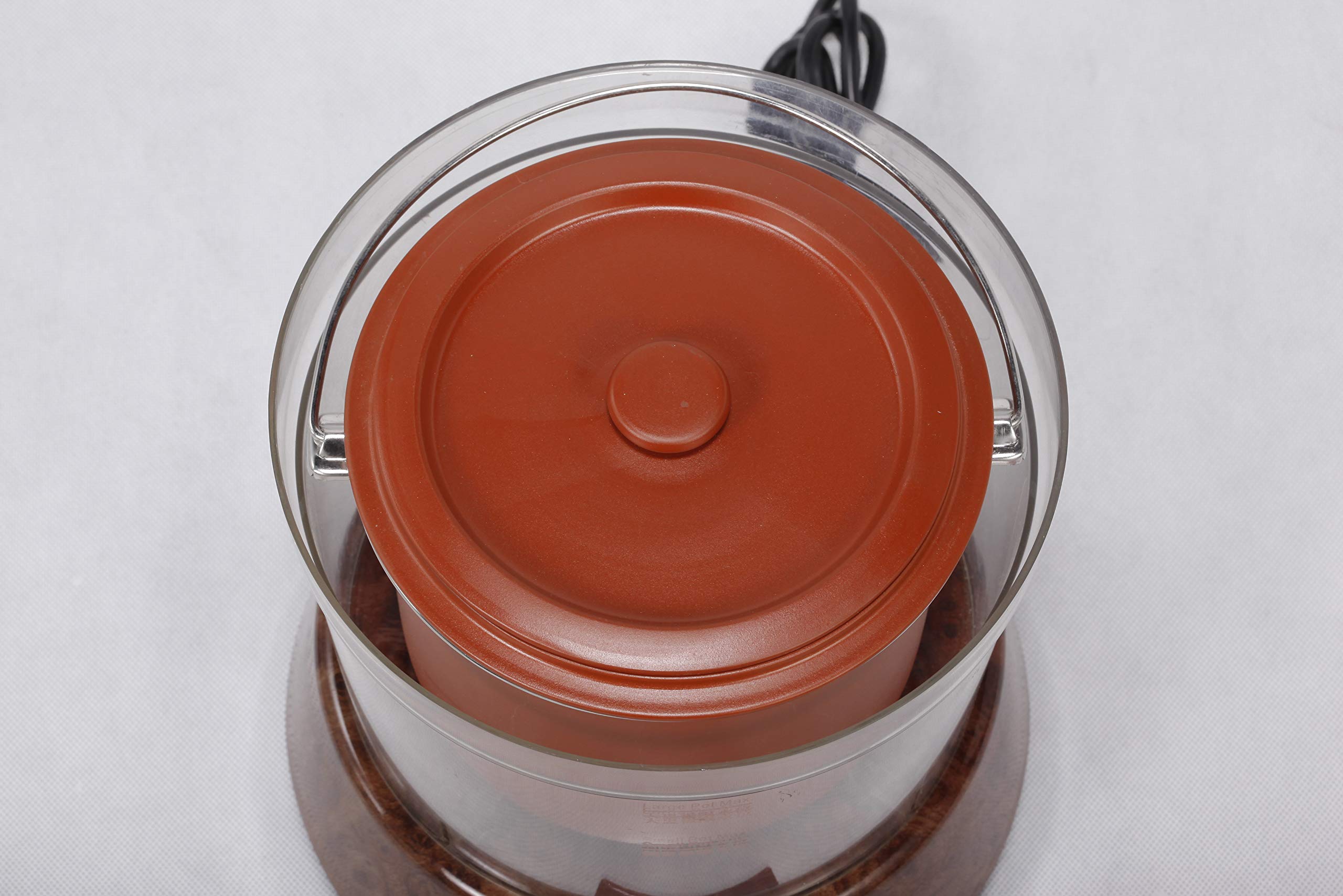Sistema automatico di cottura, cotture lunghe a bagnomaria in ceramica ZISHA, atossica, completamente naturale, programmabile.