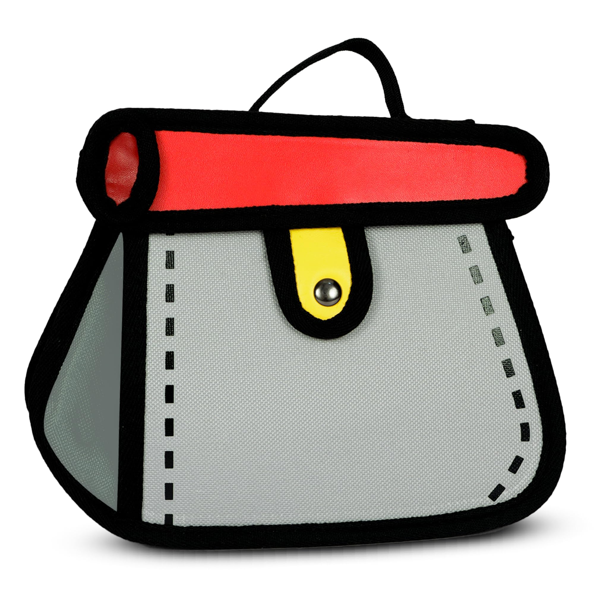 REDHORNS 2D Anime Drawing Sling Bag for Girls Jump Style 3D Shoulder Bag for Womens | Comic Cartoon Style Crossbody Bag (Grey) (B0CW315249) Amazon Price History, Amazon Price Tracker